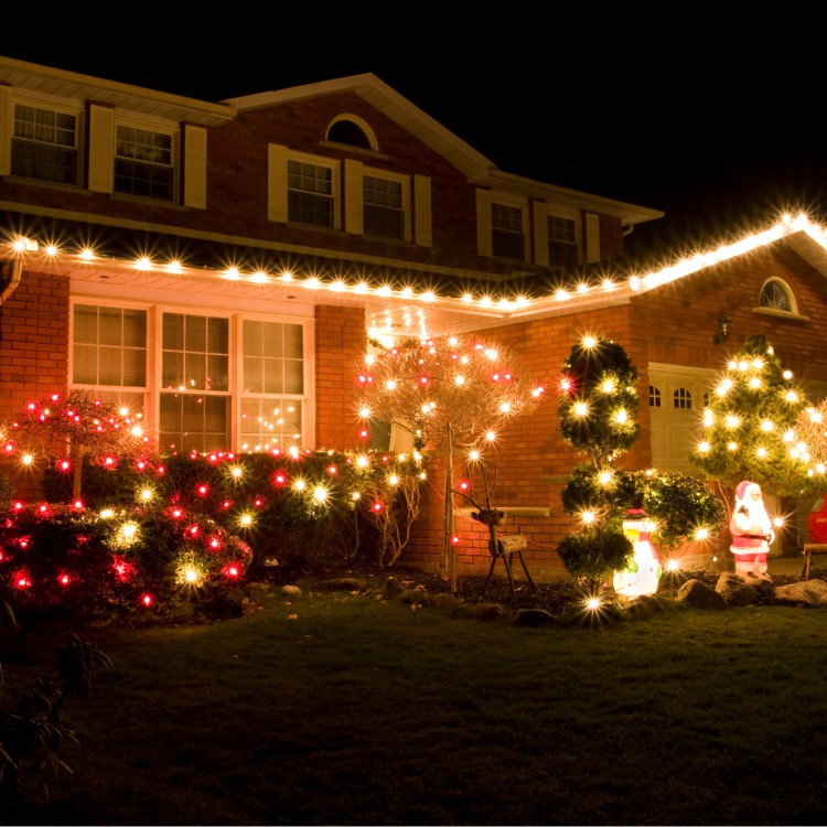 Christmas Decorations in Caledonia, IL